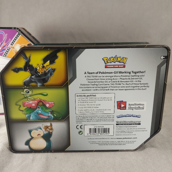 2 Pokemon Cards Collector's Tins - Picture 7 of 11